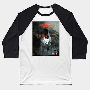 Cyber Samurai Baseball T-Shirt